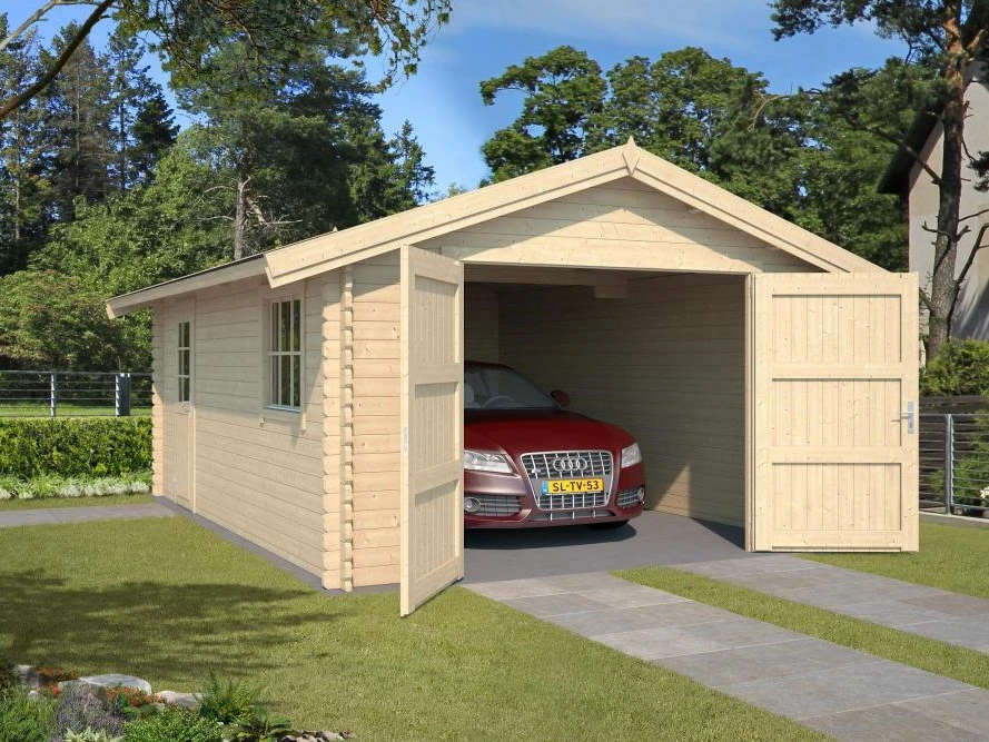 Outdoor life Blokhut Yarik 380 x 540 cm - Afbeelding 1